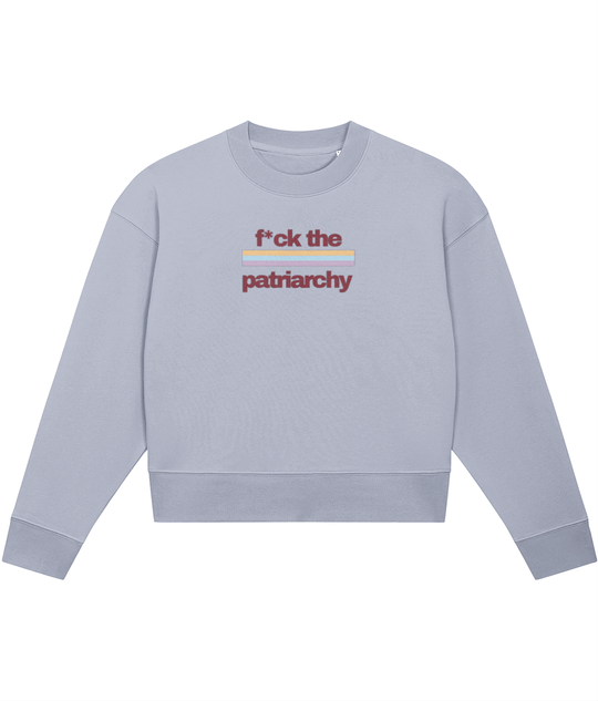 TayTay, F*ck The Patriarchy Colour Band Crop-sweatshirt, Channel the unforgettable vibes of our favourite 10 minute song. F*ck The Patriarchy Colour Band Crop-sweatshirt, a statement piece for any dedicated fan. Weight:300gsm Material:85% organic ring-spu