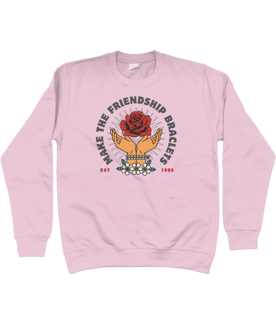 TayTay, Friendship Bracelets Sweatshirt, Inspired by the magic of Taylor's Era's performance of You're On Your Own Kid. Make the friendship bracelets isn't just apparel; it's a piece of music history, a way to carry the legacy of Midnights with you. Mater