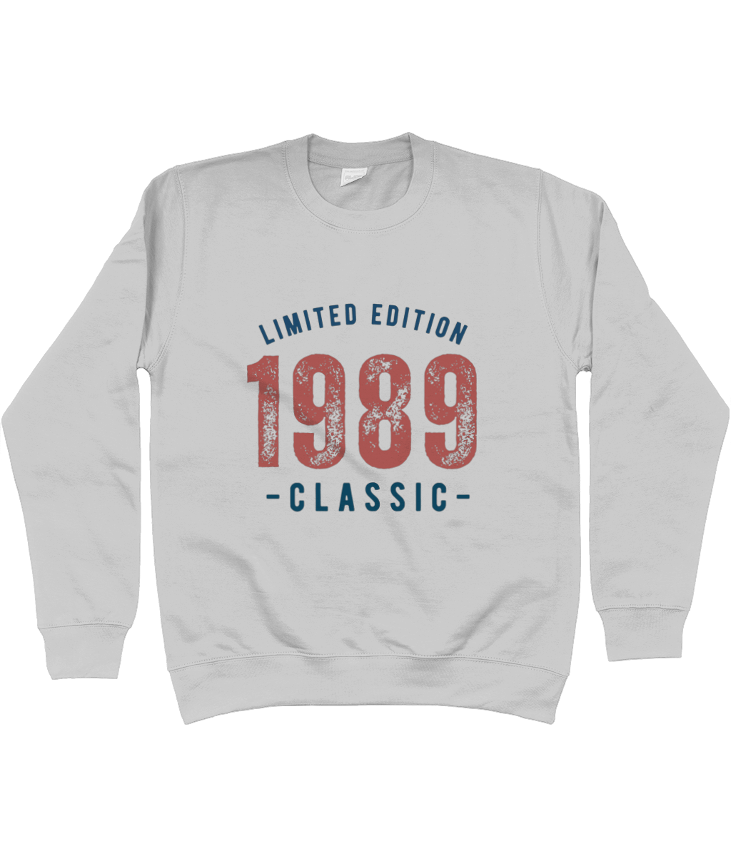 TayTay, 1989 Retro Limited Edition Sweatshirt, Channel the unforgettable vibes of Taylor's 1989 with our 1989 Retro Limited Edition Sweatshirt, a statement piece for any dedicated fan. This piece isn't just apparel; it's a piece of music history, a way to