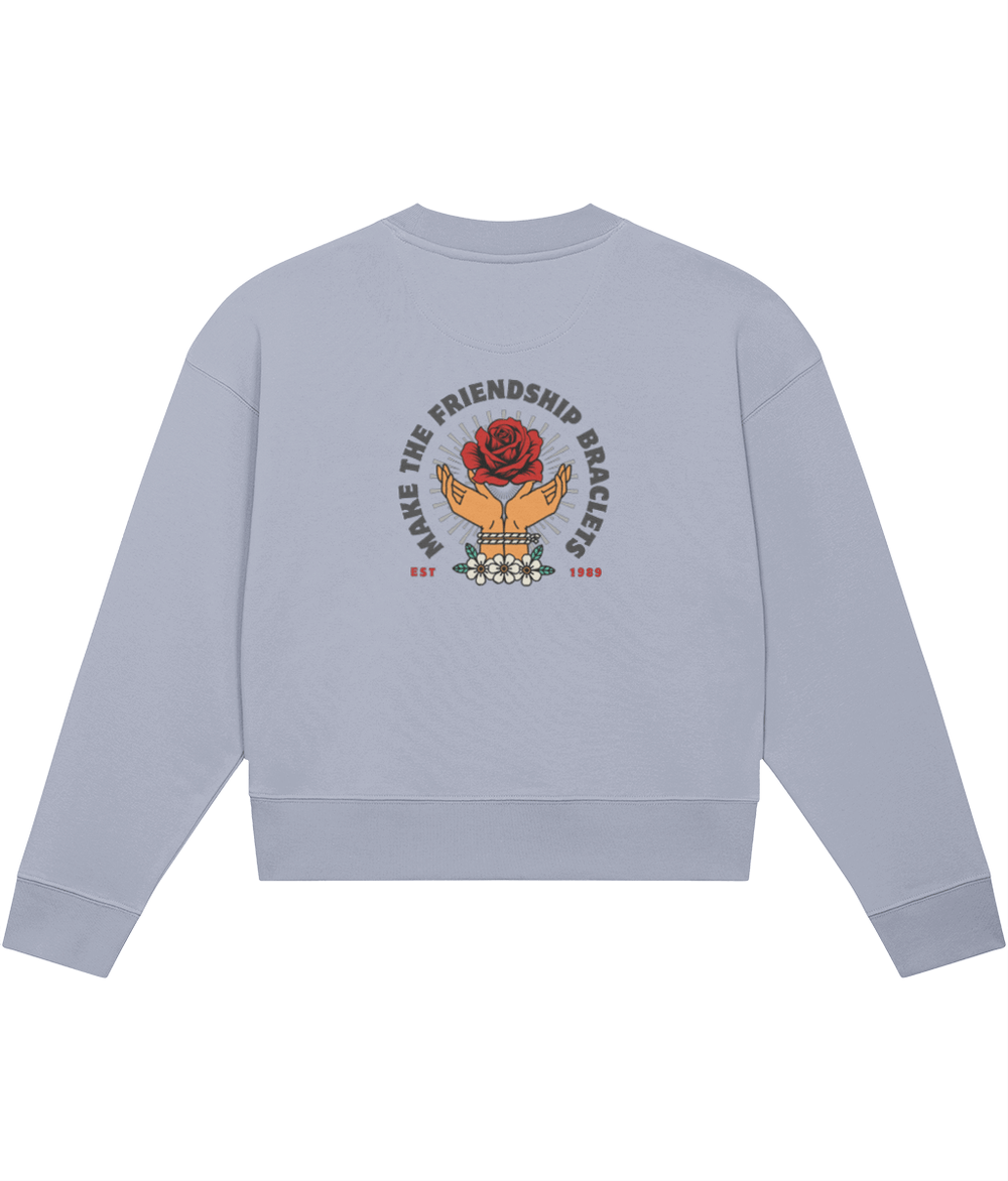 TayTay, Friendship Bracelets Crop-sweatshirt, Inspired by the magic of Taylor's Era's performance of You're On Your Own Kid. Make the friendship bracelets isn't just apparel; it's a piece of music history, a way to carry the legacy of Midnights with you.