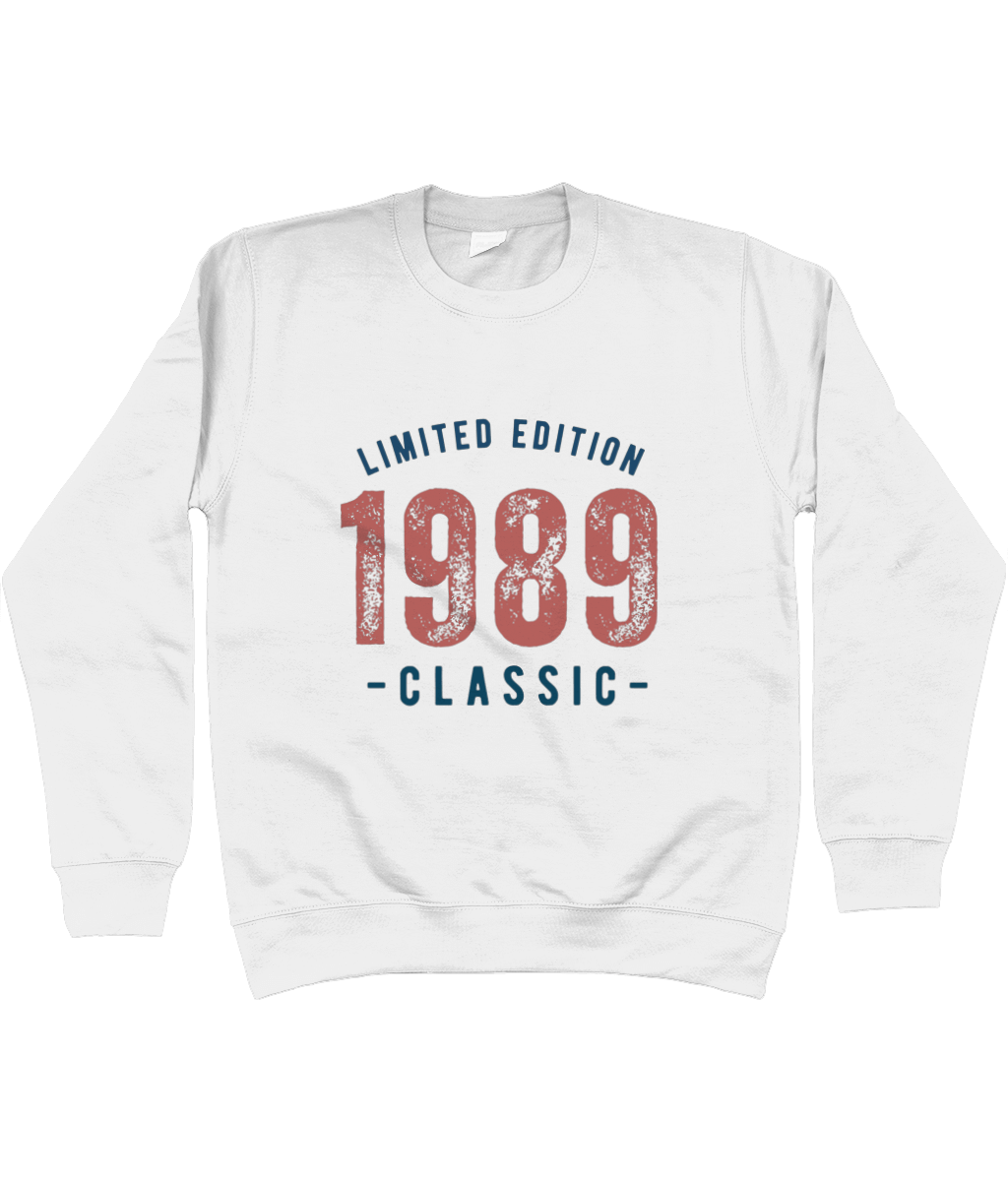 TayTay, 1989 Retro Limited Edition Sweatshirt, Channel the unforgettable vibes of Taylor's 1989 with our 1989 Retro Limited Edition Sweatshirt, a statement piece for any dedicated fan. This piece isn't just apparel; it's a piece of music history, a way to