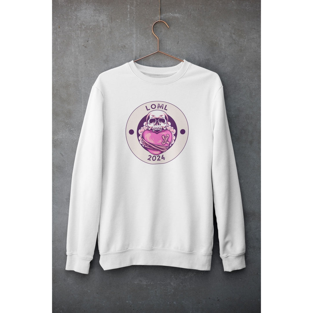 LOML Skull Heart Sweatshirt